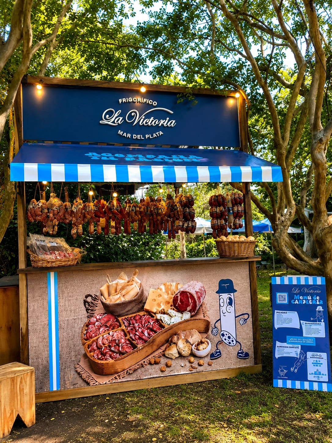 Stand de La Victoria en Mar del Plata