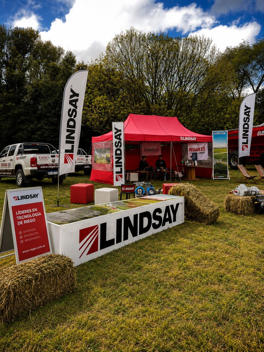 Stand corporativo de Lindsay